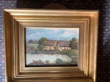 Artiste à identifier - Huile