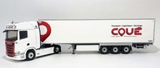 ELIGOR, SCANIA 500 S 4x2 avec remorque frigo 3 Essieux Transports  COUE, éche...