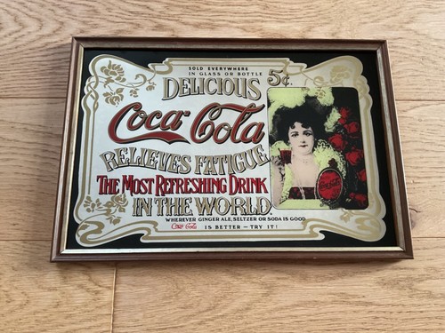 Miroir sérigraphié coca cola - miroir,