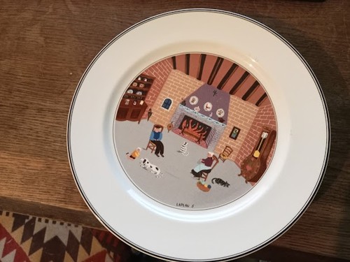 Grande assiette villeroy - assiette,
