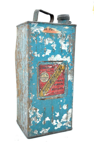 Ancien bidon essence - bidon, d'essence