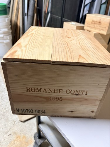 Caisses romanée conti vide - caisses,