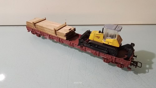 Jouef grand wagon plat et - jouef,
