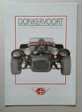 Donkervoort S8A & S8AT Brochure c.1990