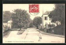 Old postcard Joigny, Le Chemin de la Guimbarde, La Montée 1907 