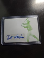 NOAH BO NAYLOR 2017 LEAF PERFECT GAME AUTOGRAPH YELLOW PLATE 1/1 GUARDIANS XRC