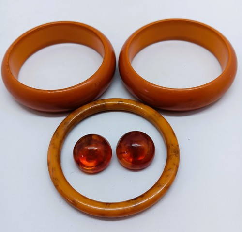Anciens bracelets bakélite - anciens,