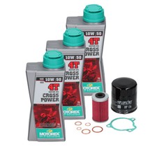 Kmx24 Vidange D'Huile Kit Compatible À KTM LC4 95-07 Huile + Motorex Crosspower