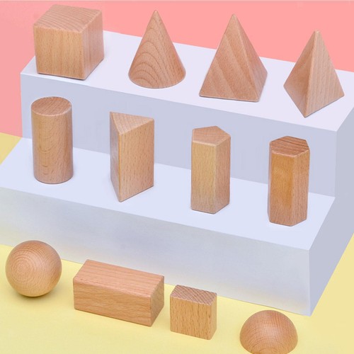 Lot blocs de formes - 12,