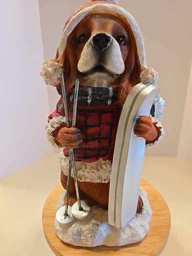 Santa christmas dog - dog, snow