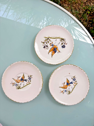 Lot assiettes artisanales - lot, d’assiettes