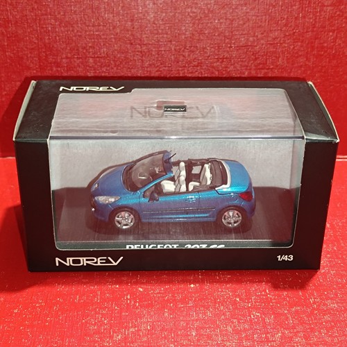 Peugeot 207 cabriolet bleu - cc,