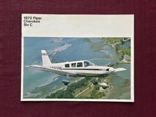 Piper Cherokee Six C 1970 brochure