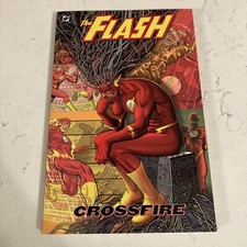 The Flash by Geoff Johns Crossfire by Geoff Johns (2004, Trade Paperback)