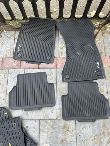 Audi oem floor matsrubber - a4,