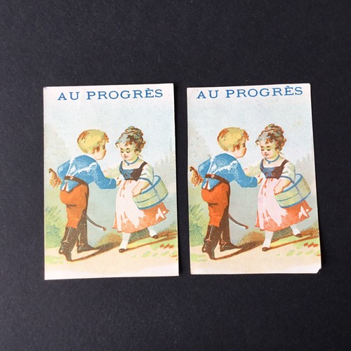 Petits chromos anciens 1870 - chromos,