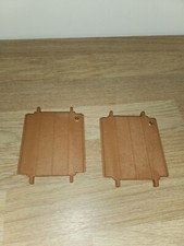 2 Plate Forme, Playmobil, Piece Chateau Fort,