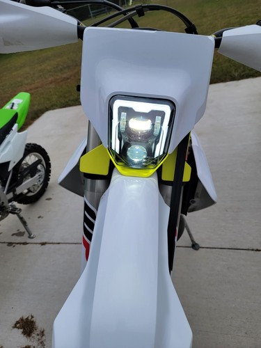 Dirt bike led headlight drl - headlight,