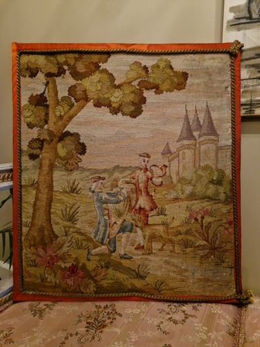 Ancienne tapisserie decorative - ancienne,