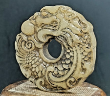 Jade Hetian dragon artisanat