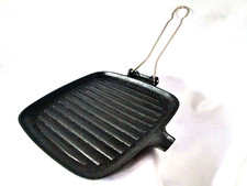 GRIL POELE à GRILLER fonte