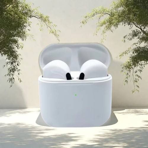 écouteurs bluetooth blanc
