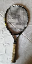 RAQUETTE TENNIS "Babolat Nadal Jr 23" jaune, noire et blanche cordée