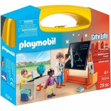 Playmobil Boite Neuve City Life Valisette Ecole Salle de Classe Accessoire 70314