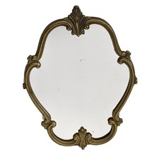 Miroir glace en bronze doré
