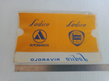 vintage Lodico Rivarolo Lancia Autobianchi 112 Fulvia Flavia HF Beta stamp holder