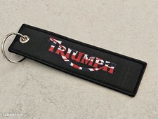 TRIUMPH porte clé MOTO neuf