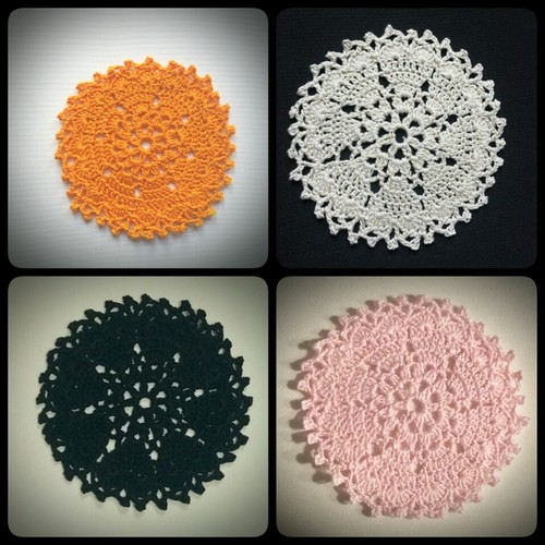 Napperon crochet nombreuses - napperon,