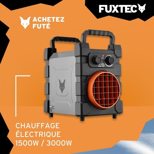 Chauffage électrique fuxtec - chauffage,