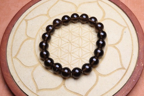 Bracelet quartz fumé - bracelet, mm