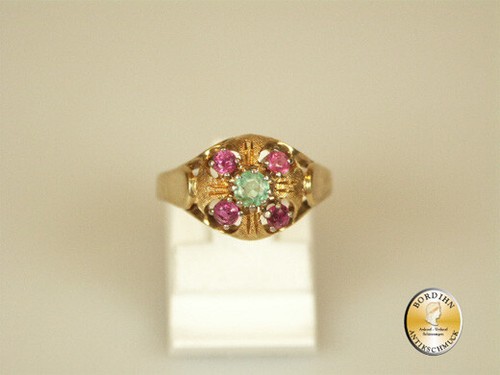 Bague carats rubis - 14, or
