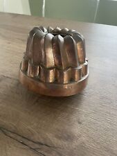 Ancien moule à gâteau en cuivre XIX siècle