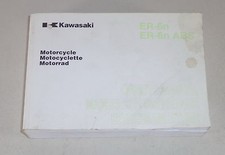 Operating instructions / manual / Manuel Kawasaki ER-6 n / ER-6 n ABS as of 2008