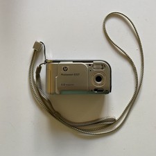 HP Photosmart E327 5.0MP Compact Digital Camera Silver Tested