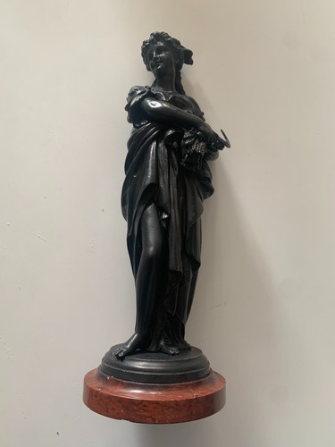Ancienne sculpture scene - sculpture,