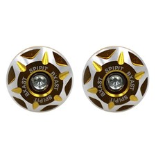 Cache vis aluminium plaque