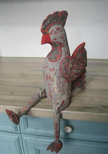Coq poule décorative en - coq,