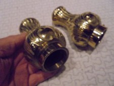 2 Embouts de Barres de Rideaux