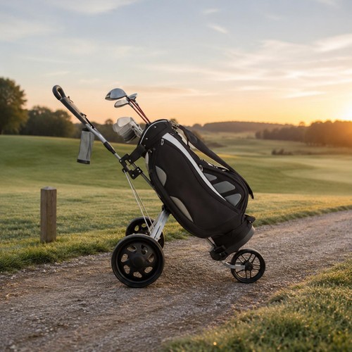 Chariot golf pliable - de,