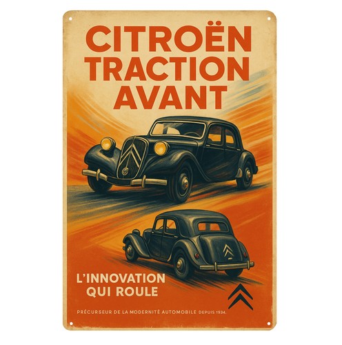 Citroen traction avant car - citroen,