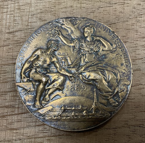 Médaille bronze exposition - médaille,