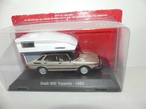 Camping car saab 900 toppola - camping,