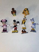 Disney Store MINNIE's PET SHOP Figurine Playset Cake Toppers Lot Of 6 Figures