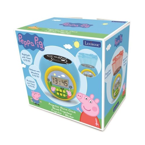 Réveil projecteur peppa pig - réveil,