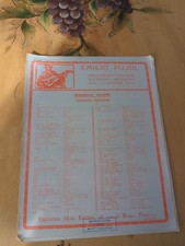 Emilio Pujol Berceuse Ancienne For Classical Guitar Rare Sheet Music