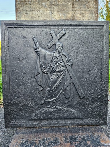 Cm plaque cheminée - 50,